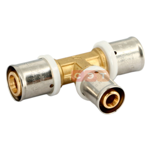 Тройник пресс редукционный 26х16х26 Uni-Fitt