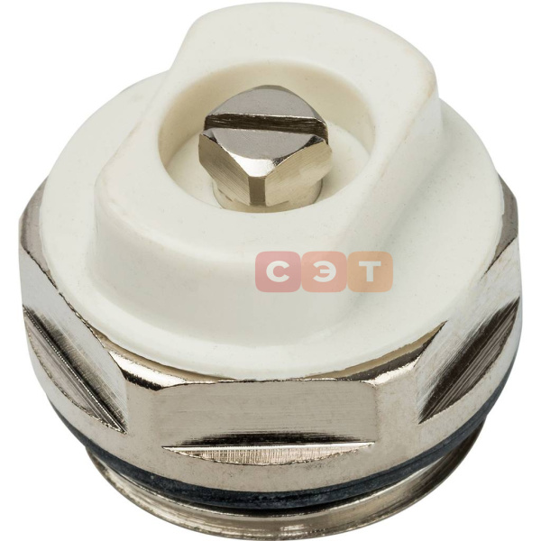 Воздухоотводчик ручной под ключ (кран "Маевского") 1/2" Luxor VS 620