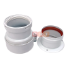 Адаптер двухблочный Ø 80/80 (Baxi, Viessmann) Camino