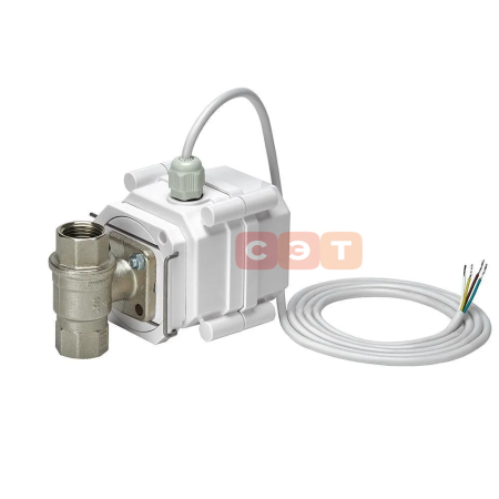 Полнопроходной шаровой кран с электроприводом 12V (серия TIEMME)  3/4"