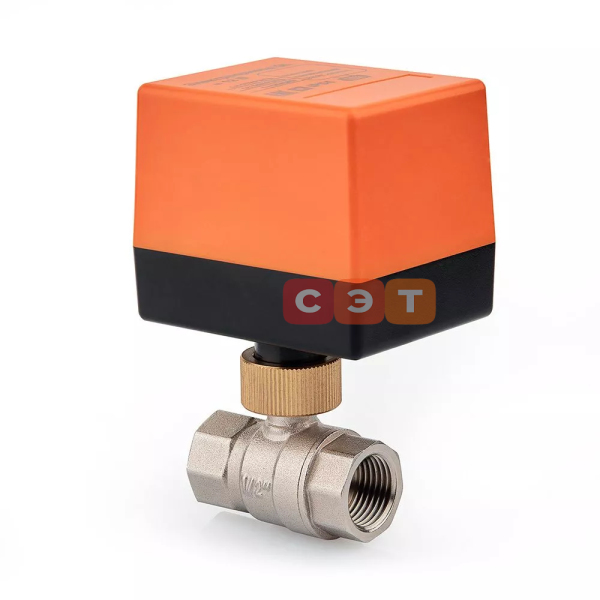 Шаровой кран с электроприводом GL 12V 1/2" Pn20
