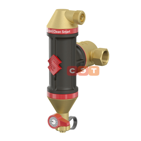 Сепаратор воздуха и грязи Flamcovent Clean Smart 1"