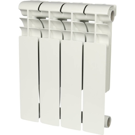 Радиатор алюминиевый секционный RAL 9016 Rommer Profi 500 ( 4 секций)