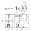 Котел напольный газовый Kiturami  KSG HiFin-150