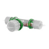 Пресс-тройник редукционный SkinPress 20x2-16x2-20x2 (латунь) COMAP
