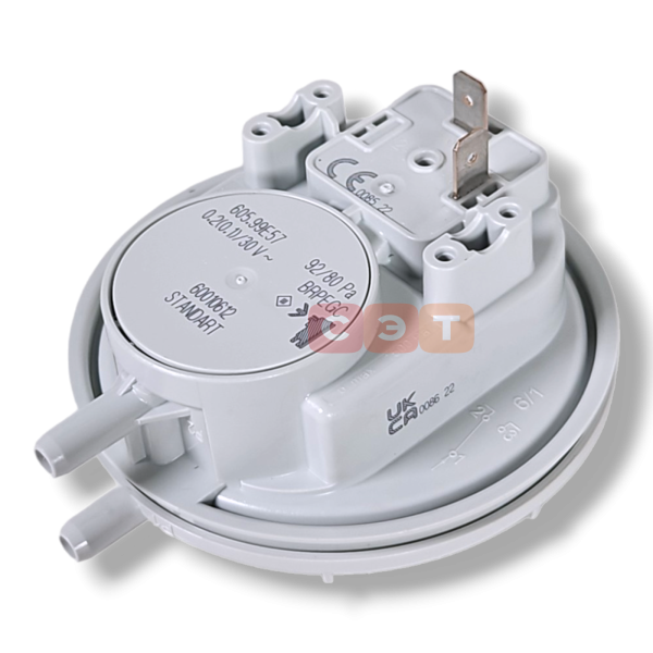 Моностат воздуха (пневмореле) 92/80Па 605.9280