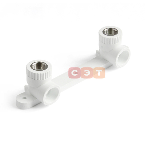 Водорозетка двойная ВР  20 х  1/2"  Pro Aqua