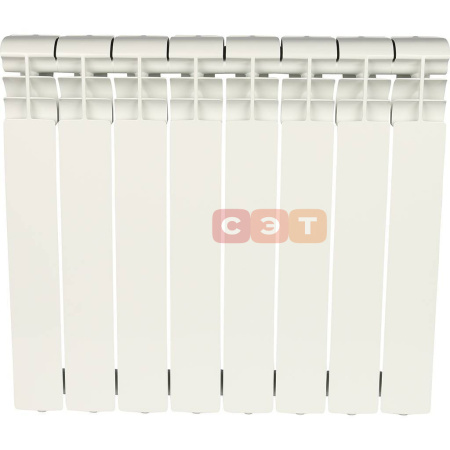 Радиатор алюминиевый секционный RAL 9016 Rommer Profi 500 ( 6 секций)