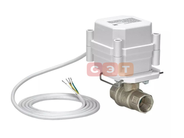 Полнопроходной шаровой кран с электроприводом 12V серии Ultimate Bugatti 1/2" BS 