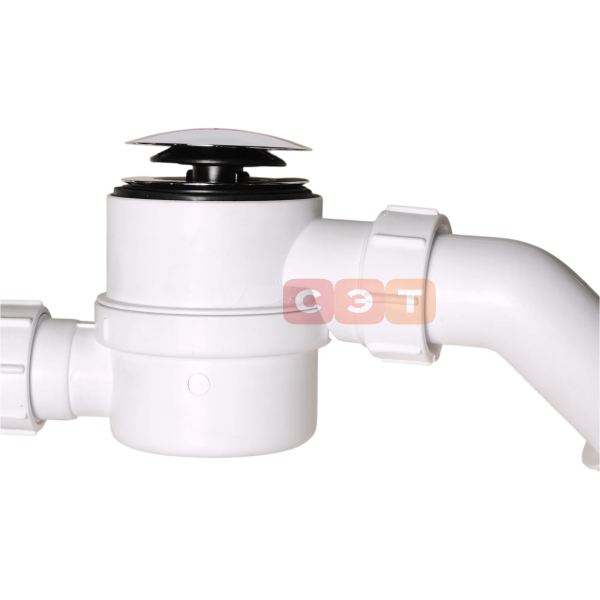 Сифон для ванны McAlpine клик-клак с раздвижным переливом 380-700 мм MRB11