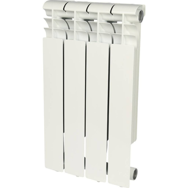 Радиатор алюминиевый секционный RAL 9016 Rommer Profi 500 ( 4 секций)