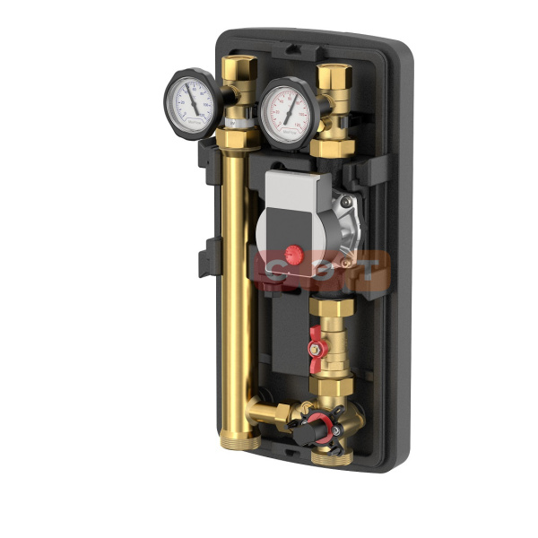 Насосная группа со смесителем MeiFlow Top S MC-L DN25 (без насоса, с дополнительным краном)