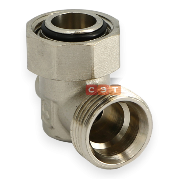Узел нижней подводки одинарный НВ угловой  3/4EK-3/4EK UF THERMO