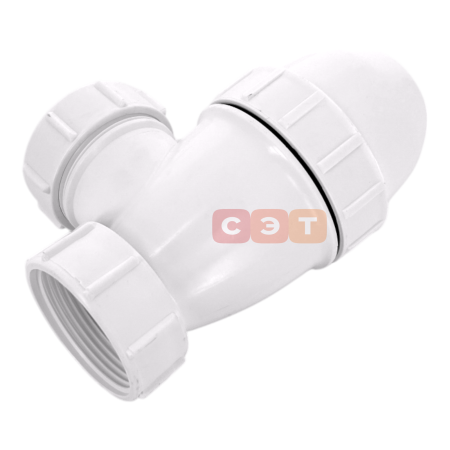 Сифон бутылочный 1 1/2 x 40 мм без выпуска, не регулир. по высоте, выход компресс. 40 мм McAlpine