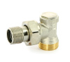 Вентиль запорный НН угловой  1/2"-3/4EK UF THERMO
