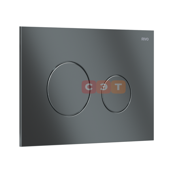 Панель смыва RIVO Touch Neo Хром матовый