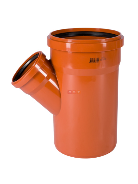 Тройник 45* косой 200/110 KG