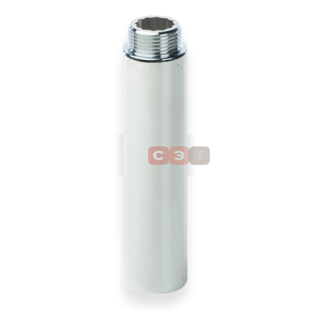Удлинительная гайка усиленная латунная (хромированная)  3/4" х100 General Fittings