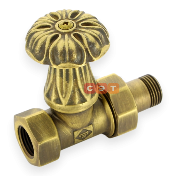 Вентиль ручной НВ 1/2" цвет бронзовый, ArtisticV67710MA