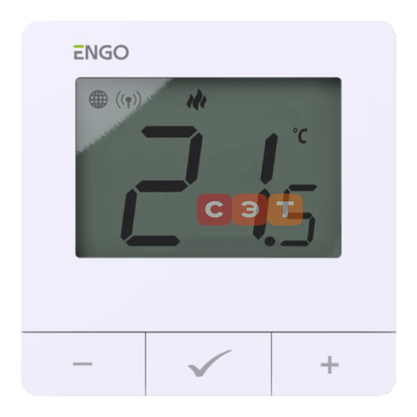 Умный терморегулятор ZigBee/868 МГц, 230В, белый Engo  E25-230W