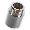 Удлинительная гайка усиленная латунная (хромированная)  3/4" х 30 General Fittings