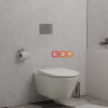 Монтажный модуль RIVO Set A для унитаза с кнопкой Touch Neo Хром глянцевый