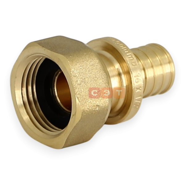 Муфта аксиальная с НГ Uni-Fitt 16х1/2"