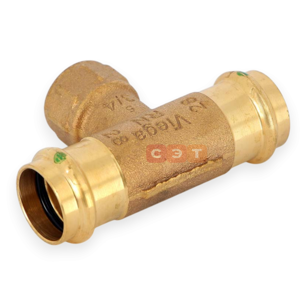Тройник пресс с ВР Sanpress SC-Contur 28х3/4'х28