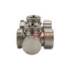 Комплект VARIODESIGN для нижнего подключения, цвет хром