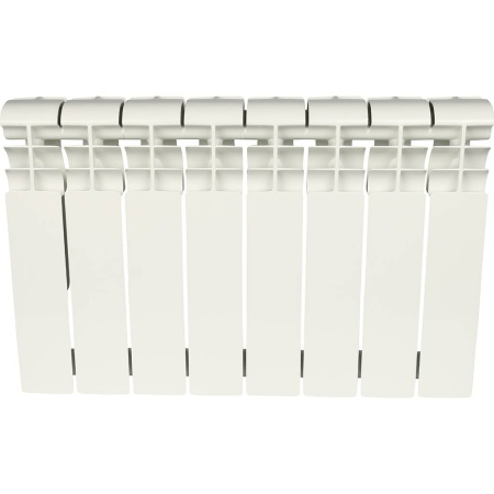 Радиатор алюминиевый секционный RAL 9016 Rommer Profi 350 ( 8 секций)