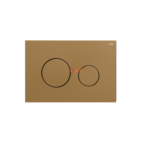 Панель смыва RIVO Touch Neo Латунь матовая