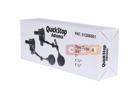 Клапан поплавковый пластм. гор. 1" QuickStop (6 атм.) 1"