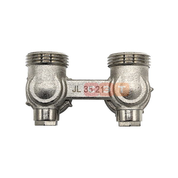 Узел нижнего подключения Exclusive Line E1/50 угловой, 1/2x3/4" c ниппелями 1/2"