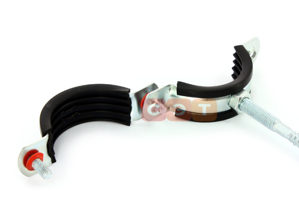 Хомут трубный (шпилька и дюбель)  1/2" (20-24 мм) Uni-Fitt