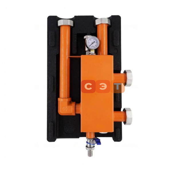 Гидравлическая стрелка с накидными гайками Rommer (1 1/2", 3,0 м³/час)