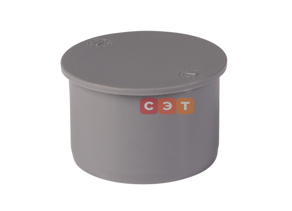 Заглушка d  50  HTM ( серая )