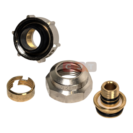 Соединитель обжимной с ВР 16(2.0)х3/4'ЕК