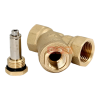 Фильтр косой ВВ 1/2" с магнитом, 600 мкм