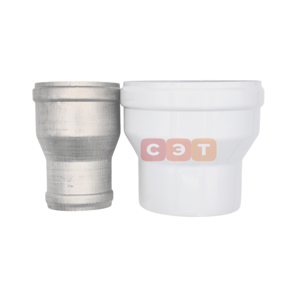 Коаксиальный переход Al-Zn  Ø 60/100 - 80/125 (для традиционных котлов)