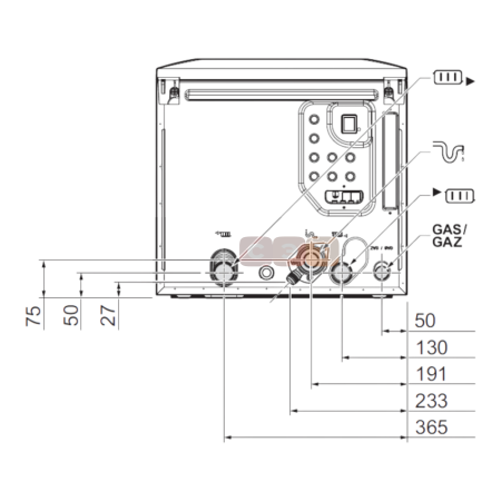 Котел настенный конденсационный De Dietrich AMC Pro EVO 115  (панель Diematic Evolution)