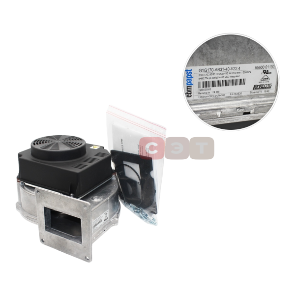 Вентилятор EBM G1G170 S100611