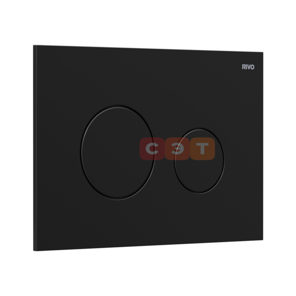 Панель смыва RIVO Neo Черный матовый (matte BLACK)
