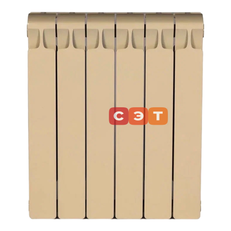 Радиатор биметаллический RIFAR Monolit 500-6  Капучино