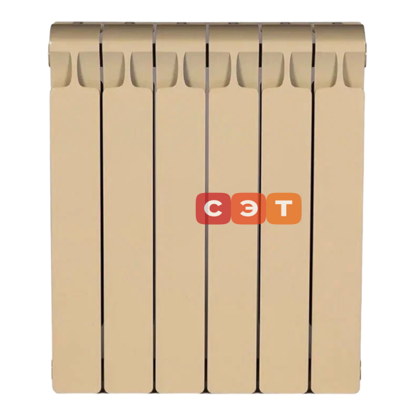 Радиатор биметаллический RIFAR Monolit 500-6  Капучино