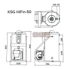 Котел напольный газовый Kiturami  KSG HiFin-50