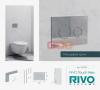 Панель смыва RIVO Touch Neo Хром глянцевый