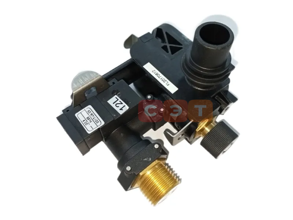 Гидроузел с датчиком протока ГВС и краном подпитки