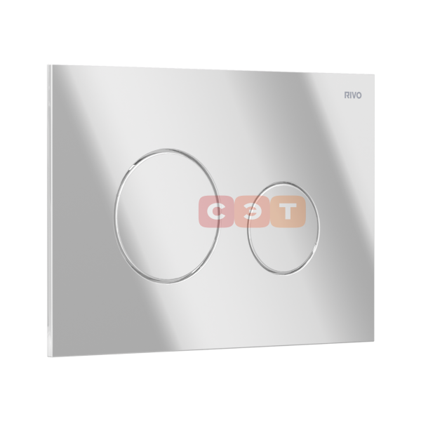 Панель смыва RIVO Touch Neo Белый глянцевый