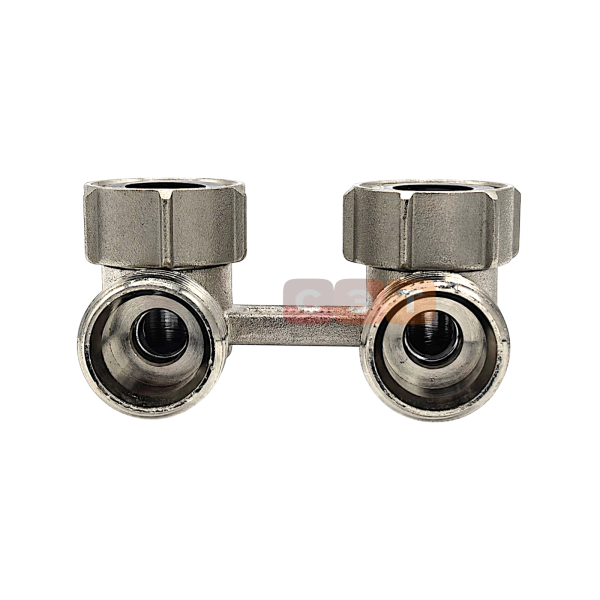Узел нижнего подключения Exclusive Line E1/50 угловой, 1/2x3/4" c ниппелями 1/2"