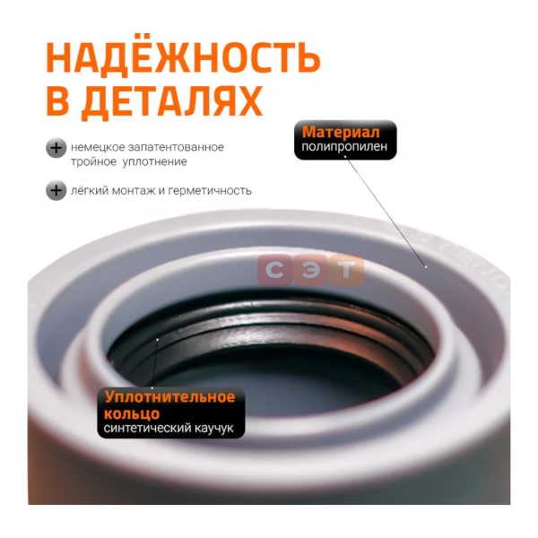 Муфта переходная суперкороткая 50 / 32  ( )